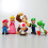 Σετ 6 τεμαχίων για τούρτα Super Mario - Φιγούρες δράσης για διακόσμηση τούρτας 6