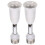 2 rallonges de douille d'ampoule flexibles, adaptateurs pour douille d'ampoule (E27-E27) 2