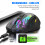 3600 DPI 650 mAh Tri-Modus-Maus 128x77x40 Schwarz 9