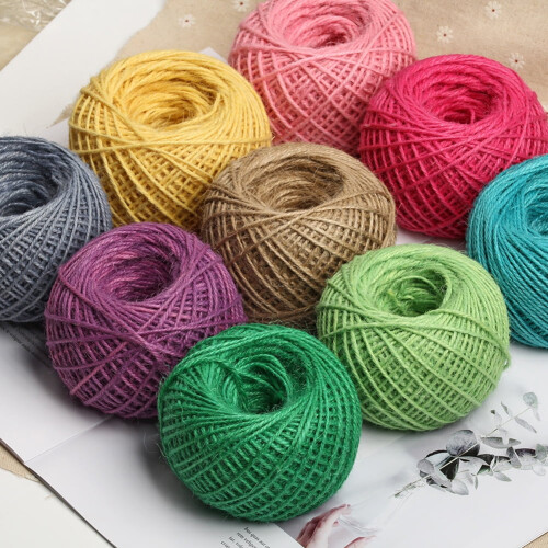 XM Culture Στριφτό Φυσικό Σπάγκο Λινάτσας 50μ2 χιλ. Σχοινί Κάνναβης Χριστουγεννιάτικα