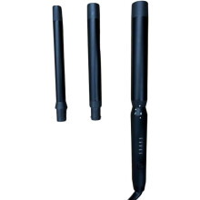 Austauschbares Lockenstab-Set, 3 Aufsätze, Temperaturbereich 140-220 C