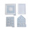 House Fire Pieces Lysestage Gipsforme/w C5P7 ч/ H7M6 1