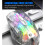 3600 DPI 650 mAh Tri-Modus-Maus 128x77x40 Schwarz 12