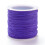 1 Rolla Snáithe Níolóin Braidithe Ábhar DIY le haghaidh Déanamh Seodra Gorm Slinne 0.8mm100 slat/rolla DIY 2