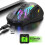 3600 DPI 650 mAh Tri-Modus-Maus 128x77x40 Schwarz 13