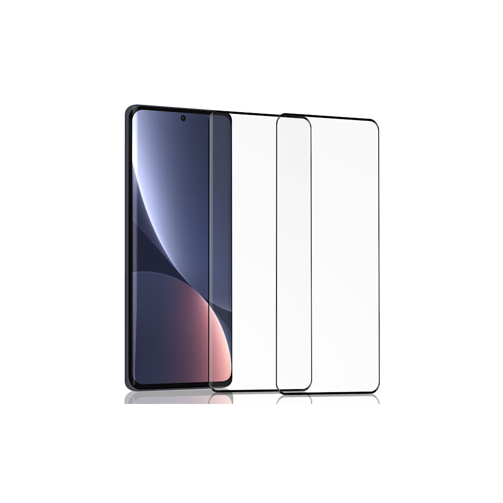 2-Pack Compatible With Xiaomi 12 Screen Protector - Tempered Glass 9H - Super Quality 3D 9423501725448