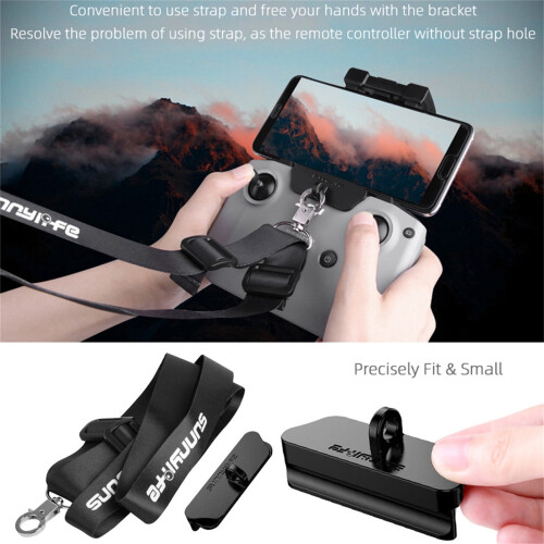 Kiplyki Χονδρική Ρυθμιζόμενη Ζώνη Λαιμού για DJI MAVIC AIR2 Τηλεχειριστήριο