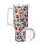Εξατομικευμένο ποτήρι Mickey Mouse 40oz με λαβή και καλαμάκι - Κύπελλο καφέ ταξιδιού από 2