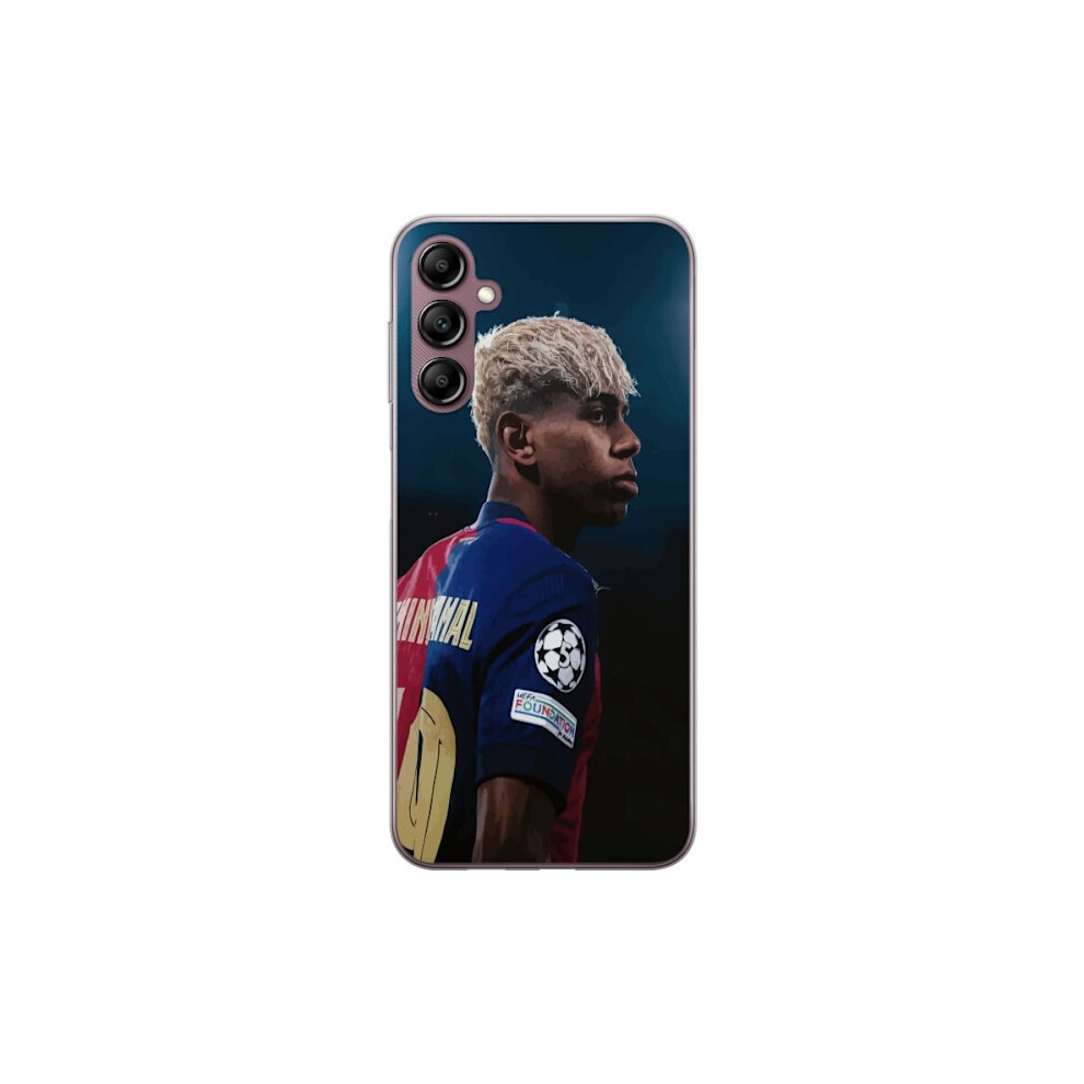 Compatible With Samsung Galaxy A14 5G Transparent Cover Lamine Yamal Â Barcelona's Wonderkid In Focus 9423501725318