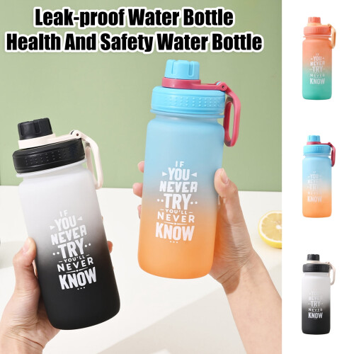 Hariumiu600ML Μπουκάλι Νερού με Διαβάθμιση Χρώματος Μπουκάλι Ποτού με Στεγανή Σφραγίδα
