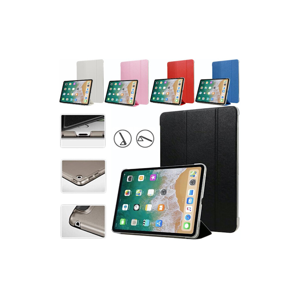 All Models Compatible With Ipad Case Shell Protection Tri-Fold Plastic - Compatible With Ipad Pro 11 2022/2021/2020/2018 Black 9423501725721
