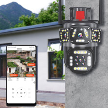 Leodye – Fortschrittliche drahtlose Außenkamera mit HD-Nachtsicht, WLAN-Fernzugriff und erweiterter Überwachung