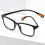 Lunettes de lecture unisexes TR90 Gris +3,75 4