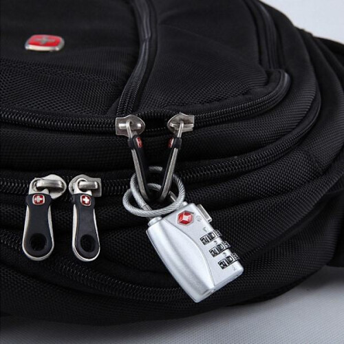 Cadenas à combinaison pour bagages TSA - Noir 1