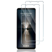2-pack kompatibelt med Sony Xperia1VI skärmskydd i härdat glas