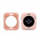 Conjunto de 2 capas protetoras macias compatíveis com Apple Watch Series 6 de 40 mm, rosa. 5