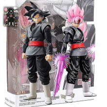 Figura de ação Dragon Ball Goku Black Zamasu Super Saiyan Versão do Filme DBZ Modelo com acessórios Brinquedos BRANCO [JUN] BRANCO com caixa