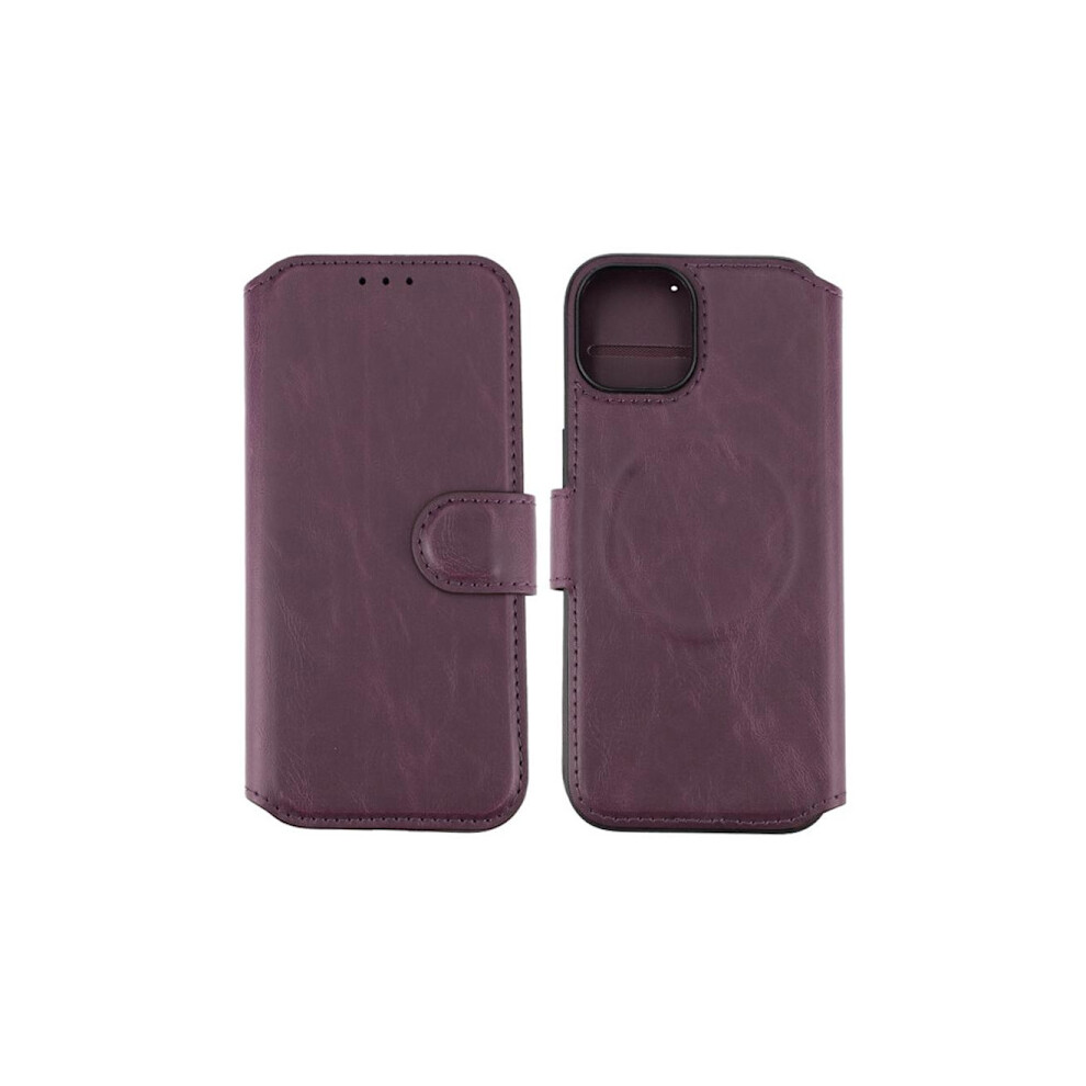 Compatible With Iphone 15 Wallet Case With Magsafe Rvelon - Purple 9423501725387