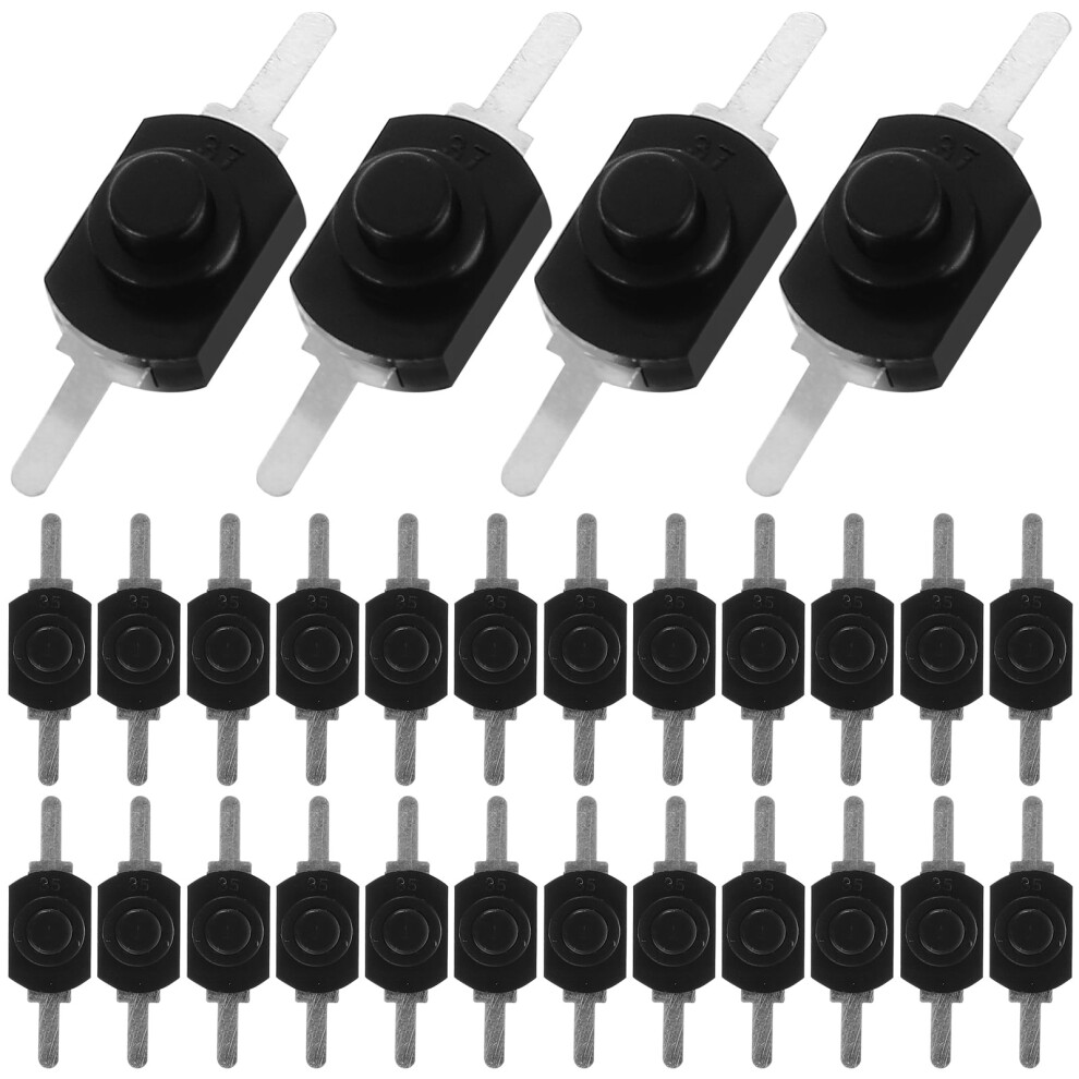 Guangmc 50 Mini Latching Push Button Switches For Flashlights On/Off 9423501726186