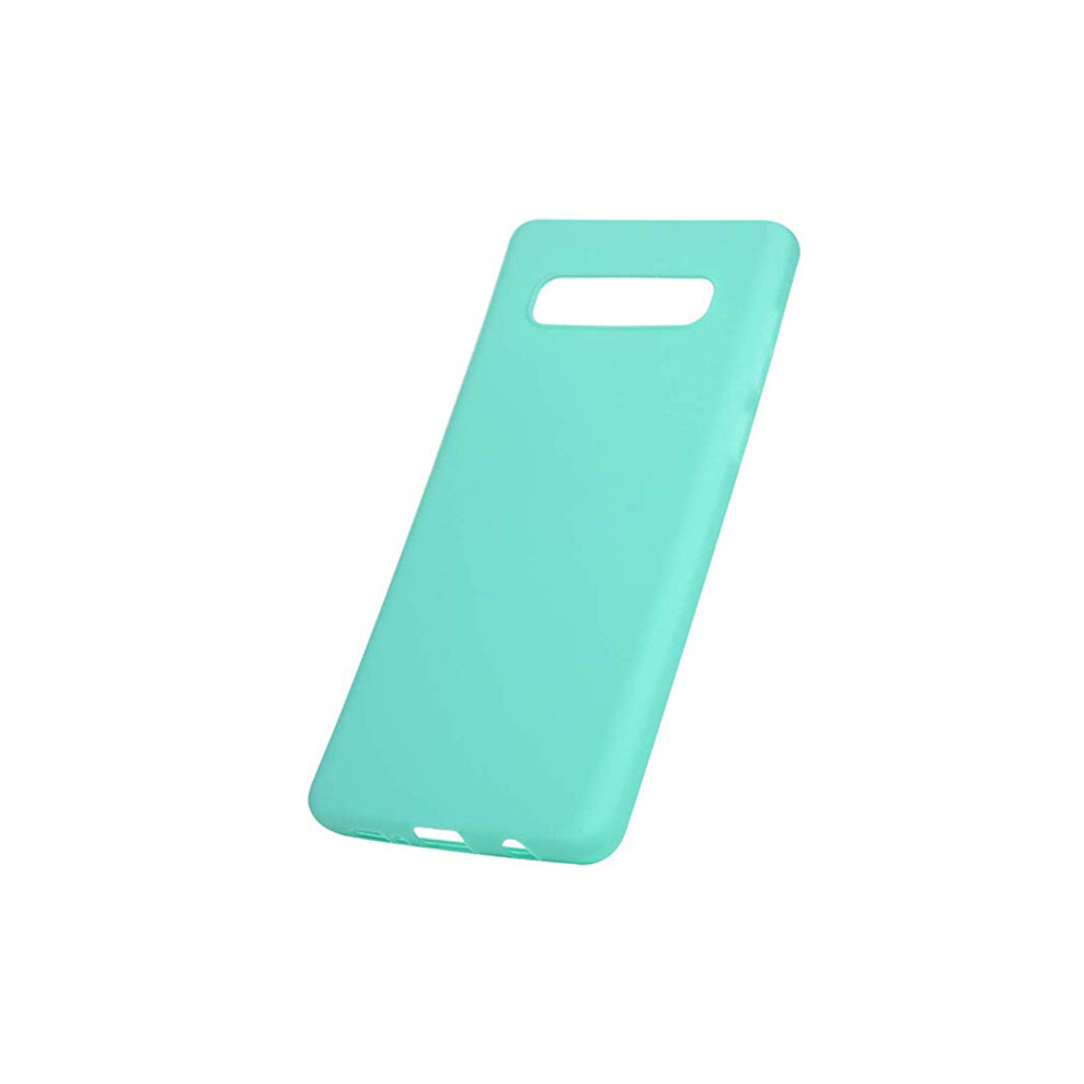 Compatible With Samsung Galaxy S10+ - Elegant Silicone Protective Case (Nkobee) Mint 9423501725714
