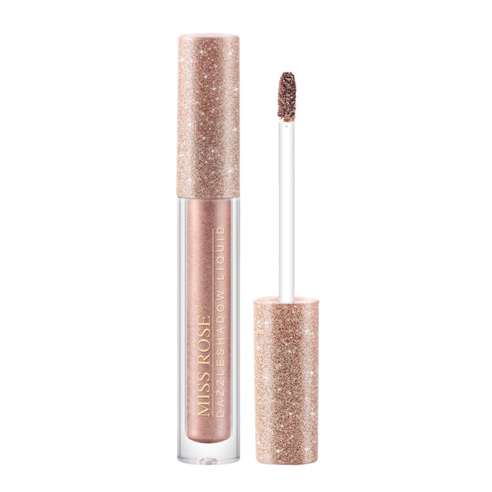 Glitter Eyeshadow 3ml Long Lasting Waterproof Liquid Shimmer Glow Eye Shadow Stick for Makeup