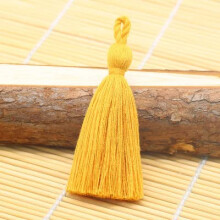 30pcs Cotton Tassel 8cm Rope Fringe for Curtain Sewing, Garment, Home Decor, Jewelry Crafts