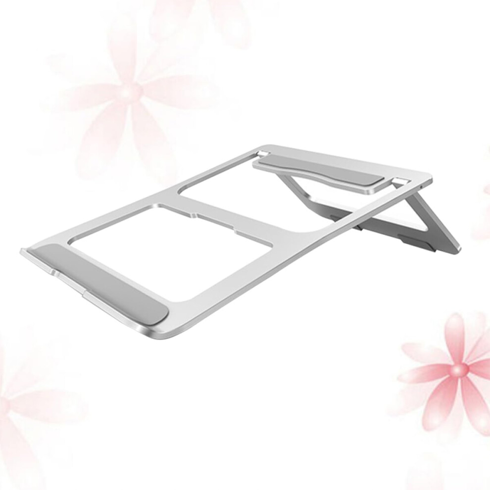 Laptop Stand Foldable Aluminum Ergonomic Riser With Ventilated Cooling Non Slip Base For Home Office 9099447521958