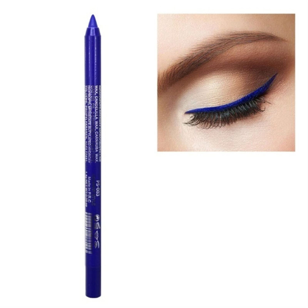 Waterproof Eyeliner Pencil LongLasting Dual Finish Multiuse Makeup Pen Color 14