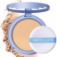 Pressed Setting Powder Long Lasting Matte Finish Oil Control Waterproof 0.35oz #02