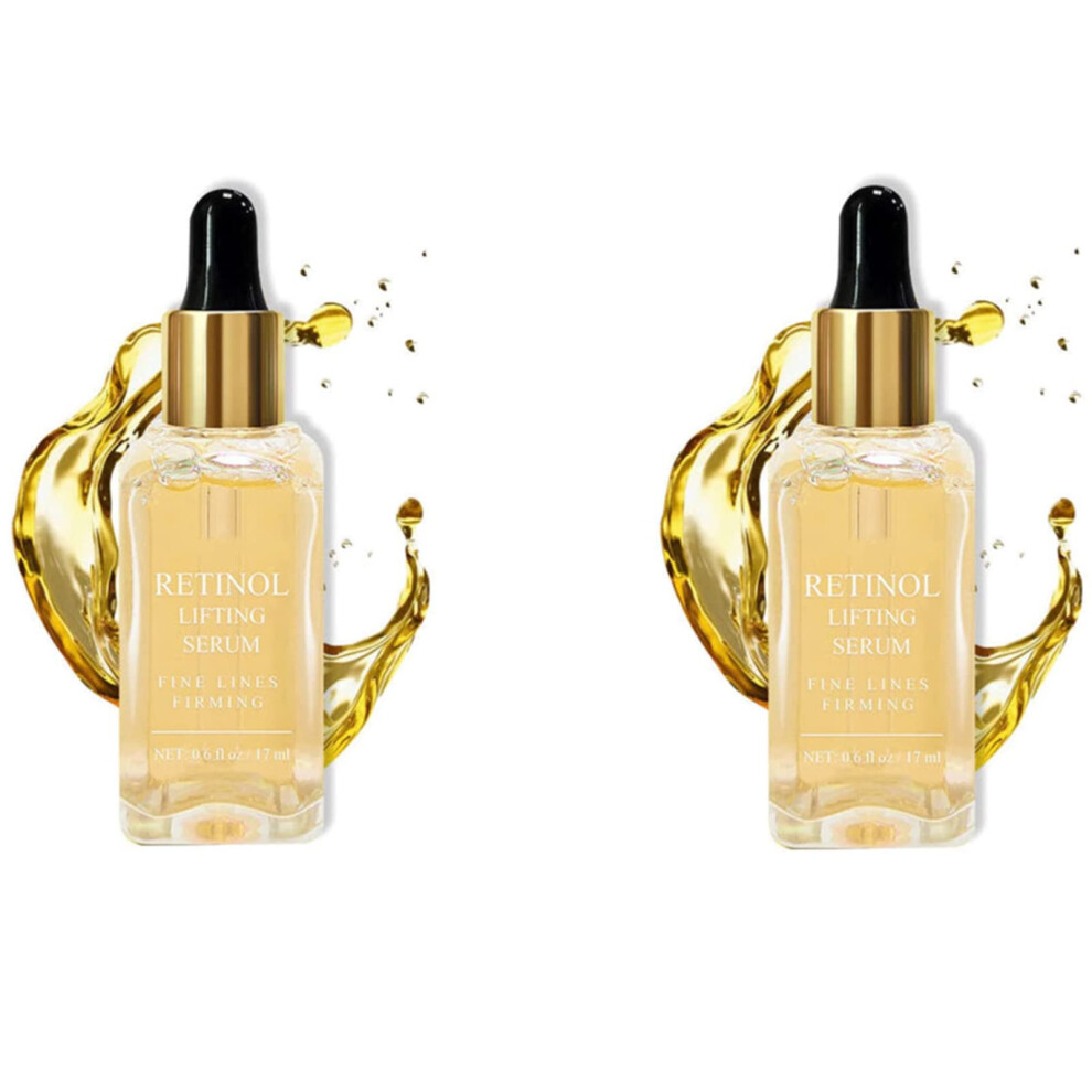 Anti Wrinkle Serum with Deep Hydration and Pore Tightening for Radiant Skin, 2pcs