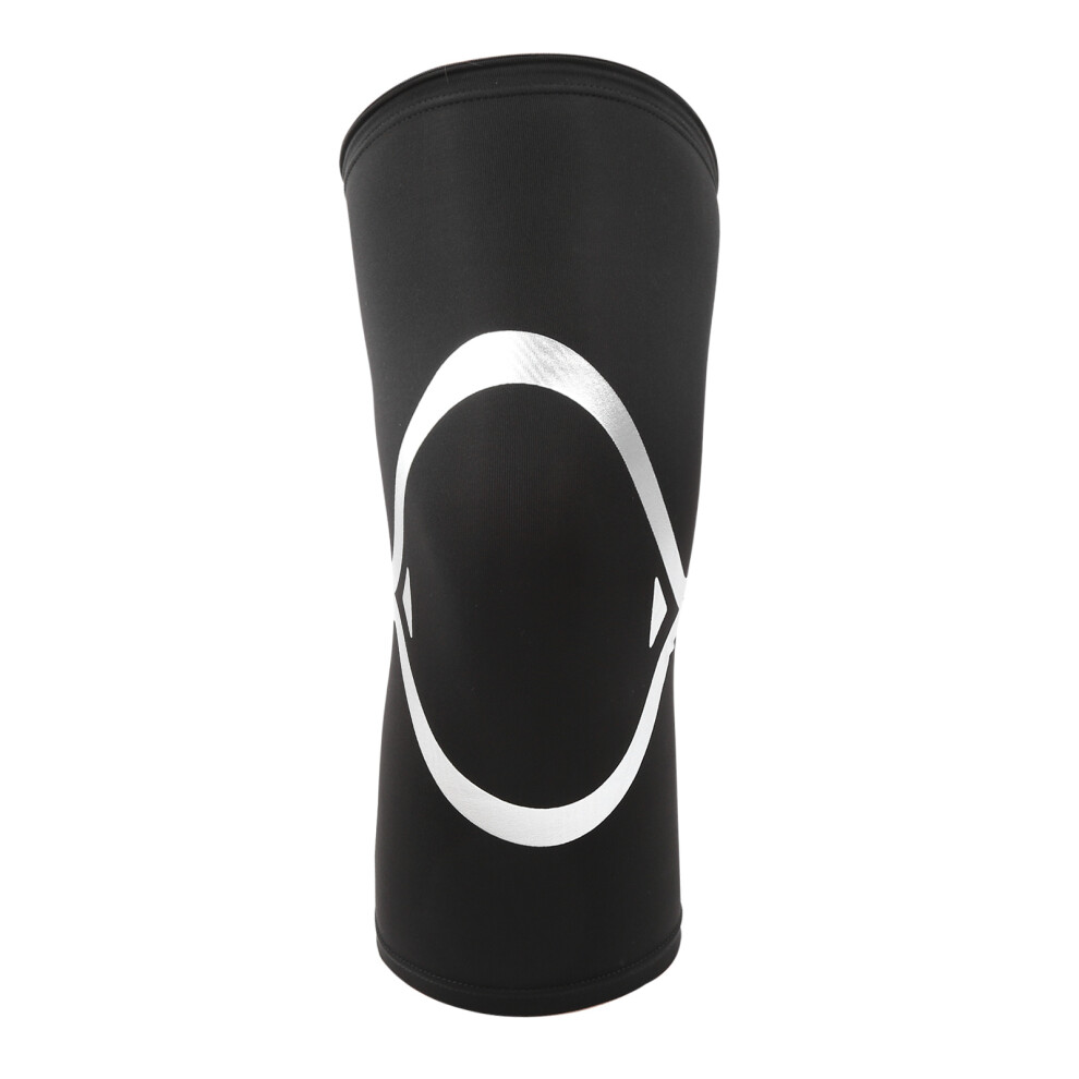 Knee Support Sleeve, Anti-Slip Knee Support For Running & Fitness, Provides Stabilization & Protection, Prevent Muscle Cramps, Double Reinforcement
