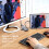 SUSUchensΒάση σύνδεσης USB Hub 5 σε 1, 4K30Hz, τροφοδοτικό 100W, μετάδοση υψηλής ταχύτητας, 7