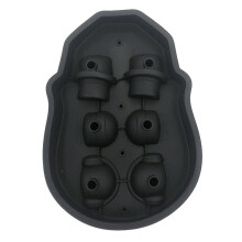 Skull6holes isbrett silikon is frossen fest hjemme godteriform