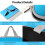Capa protetora impermeável para laptop e tablet com alça, bolsa universal para transporte de notebook, 33 x 23 cm (13 x 9,1 polegadas). 4