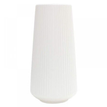 Vaso de plástico simples para arranjos florais, imitação de vaso de cerâmica, decoração para casa ou mesa.