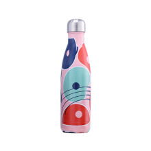 Borraccia sportiva da esterno in acciaio inox a doppio strato, colore laccato, bottiglia di vino rosso, tazze termiche, utensili e gadget da cucina.