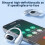 Ακουστικά Bluetooth Smart Translation για Πολλαπλές Γλώσσες, Ακουστικά Μεταφραστή Open Air5OWS, 7