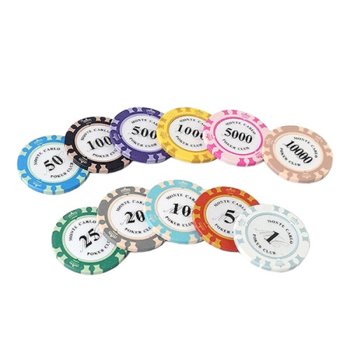 Τσιπ πόκερ Mahjong Texas Hold'em Τσιπ πόκερ υψηλής ποιότητας Παιχνιδότρατες Αξεσουάρ 1