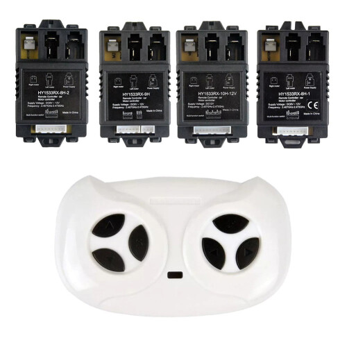 Kairuite HY1533RX6V12V Ηλεκτρικό παιδικό αυτοκίνητο παιχνίδι 2.4G Τηλεχειριστήριο ή δέκτης 1