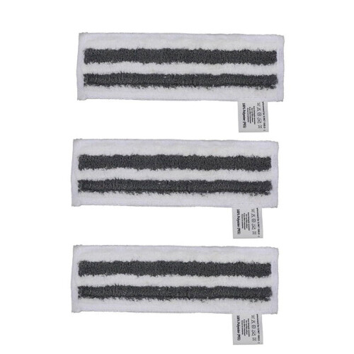 3 stk. reservedeler til mikrofiberdampmoppklut til EasyFix SC2SC3SC4SC5 dampmopprenser