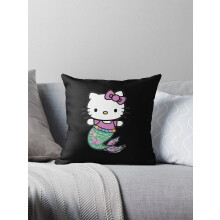 AIVO Mermaid Hello Kitty -koristetyynynpäälliset, kaksipuolinen sohva