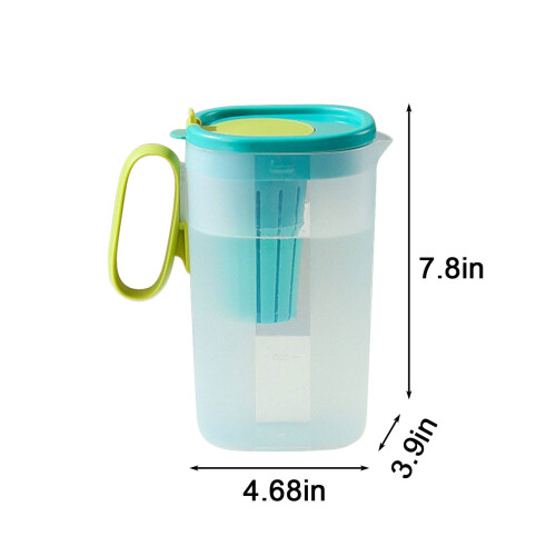 Βραστήρας ψυγείου YOBOLK1.55L με φίλτρο φρούτων, μεγάλη χωρητικότητα και ανθεκτική 2