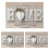 Prettyui5 τεμάχια 100*50cm Τοιχογραφίες HOME Εκτυπώσεις γραμμάτων Φωτογραφία ζωγραφικής 3