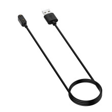 Nabíjací kábel jixopn USB 1 m pre Honor Bracelet 6-7/Watch ES (čierny bez čipu)