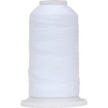 Polyester-Universalnähgarn von Threadart – 600 m – 50S/3 – Weiß – Über 80 Farben erhältlich
