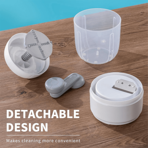 Manual Ice Ice Maker Crusher with 2 Ice Cube Tray for Home Outdoors 2