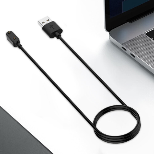 Καλώδιο φόρτισης USB jixopn 1m για Honor Bracelet6-7/Watch ES (Μαύρο χωρίς τσιπ) 2