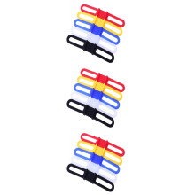 15 stuks elektrische fiets telefoonhouder, fietsband, fietslamphouder, fietsbandlampbevestiging