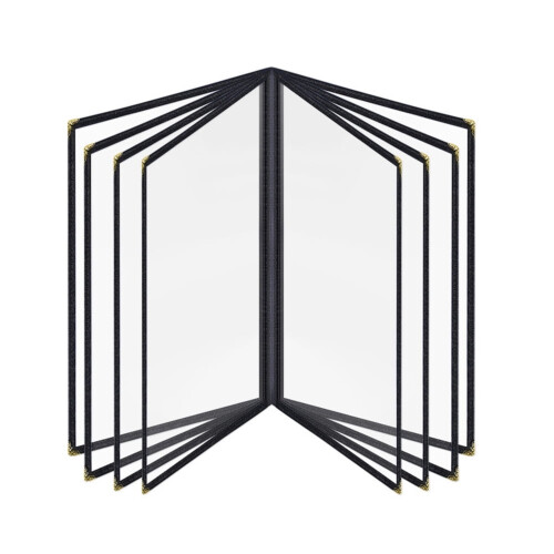 Καλύμματα Μενού Εστιατορίου, Βιβλίο, Διαφανή Καλύμματα Μενού A4, Καλύμματα Μενού