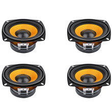 stuks 4 inch draagbare audioluidsprekers 4 ohm 15W basluidspreker doe-het-zelf professionele multimedia subwooferluidsprekers voor geluidssysteem